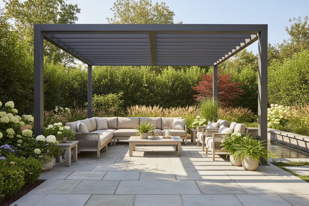 Slideshow 1 - Modern Pergola Lounge
