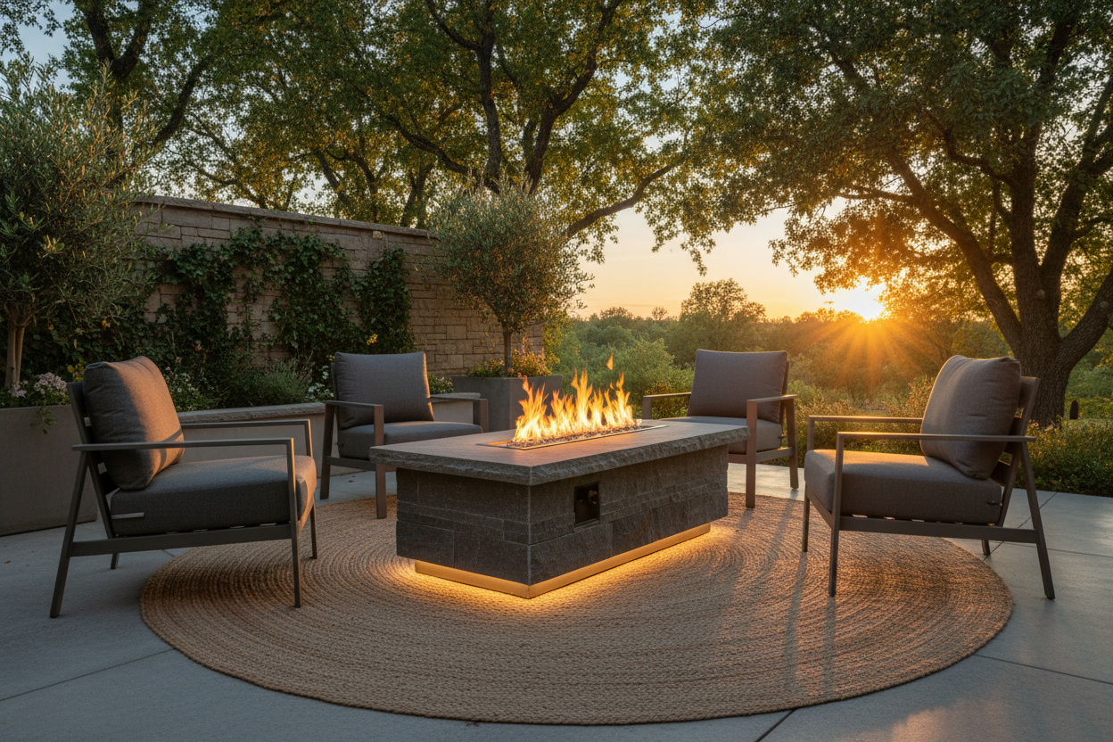 Slideshow 2 - Evening Fire Pit Gathering
